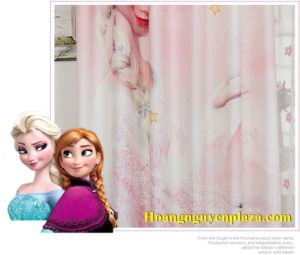 Rèm cửa hình nữ hoàng băng giá Elsa 5