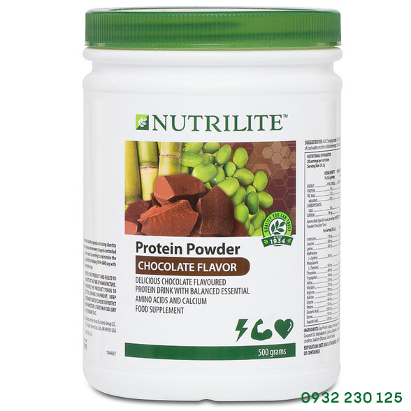 Nutrilite Protein thực vật vị socola Amway xuất xứ Hoa Kỳ